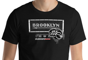 SHORT SLEEVE TEE  (uniSex) : BROOKLYN (tiled classic)