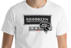 SHORT SLEEVE TEE  (uniSex) : BROOKLYN (tiled classic)
