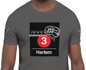 SHORT SLEEVE TEE  (uniSex) : HARLEM -(2020 upgraded classic)