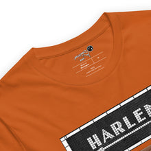SHORT SLEEVE TEE  (uniSex) : HARLEM (tiled) -(2020 upgraded classic)