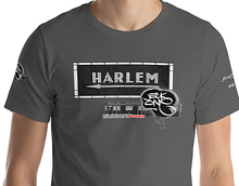 SHORT SLEEVE TEE  (uniSex) : HARLEM (tiled) -(2020 upgraded classic)