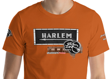 SHORT SLEEVE TEE  (uniSex) : HARLEM (tiled) -(2020 upgraded classic)