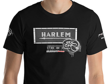 SHORT SLEEVE TEE  (uniSex) : HARLEM (tiled) -(2020 upgraded classic)