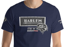 SHORT SLEEVE TEE  (uniSex) : HARLEM (tiled) -(2020 upgraded classic)