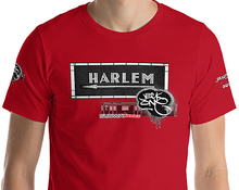SHORT SLEEVE TEE  (uniSex) : HARLEM (tiled) -(2020 upgraded classic)