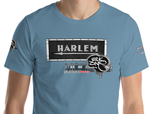 SHORT SLEEVE TEE  (uniSex) : HARLEM (tiled) -(2020 upgraded classic)