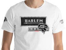 SHORT SLEEVE TEE  (uniSex) : HARLEM (tiled) -(2020 upgraded classic)