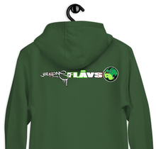 HOODIE (uniSex):  GreenNeonCamoDrip -flipped (vintage 2021)