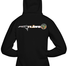 HOODIE (uniSex):  OrangeNeonCamoDrip -flipped (vintage 2021)