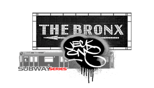 SHORT SLEEVE TEE  (uniSex) : THE BRONX (tiled) -(2020 upgraded classic)