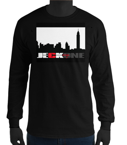 JECKONEdesign -NYCsilhouette -UniSexLongSleeve Tshirt