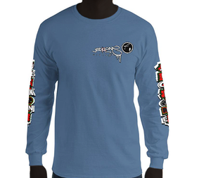 LONG SLEEVE TEE (uniSex): GoochiDrip -flipped