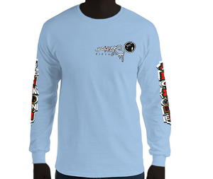LONG SLEEVE TEE (uniSex): GoochiDrip -flipped