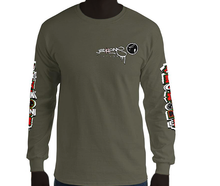 LONG SLEEVE TEE (uniSex): GoochiDrip -flipped