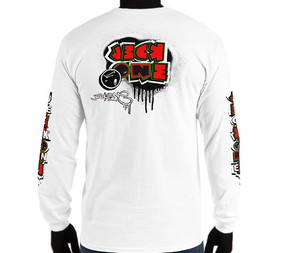 LONG SLEEVE TEE (uniSex): GoochiDrip -flipped