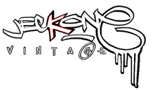 JECKONEvintage (orangeNeonCamoDrip) -ZipUpHoodie