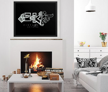 BLACKOUT -JECKONE -Framed photo paper poster