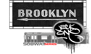 SHORT SLEEVE TEE  (uniSex) : BROOKLYN (tiled classic)