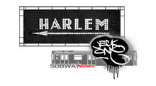SHORT SLEEVE TEE  (uniSex) : HARLEM (tiled) -(2020 upgraded classic)