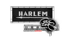 SHORT SLEEVE TEE  (uniSex) : HARLEM (tiled classic)