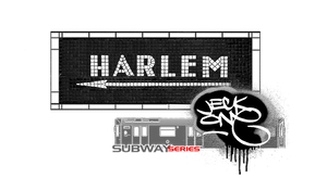 SHORT SLEEVE TEE  (uniSex) : HARLEM (tiled classic)