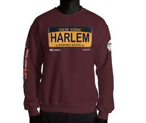 HARLEM (vanityPlate) -UniSex Sweatshirt