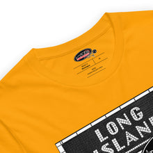SHORT SLEEVE TEE SHIRT (uniSex) : LONG ISLAND (updated classic)