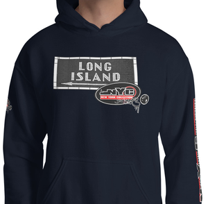 HOODIE (uniSex) : LONG ISLAND (tiled) NYCollection 2022
