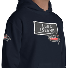 HOODIE (uniSex) : LONG ISLAND (tiled) NYCollection 2022