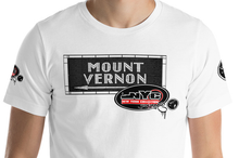 SHORT SLEEVE TEE SHIRT (uniSex) : MOUNT VERNON (updated classic)
