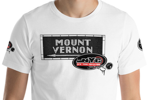 SHORT SLEEVE TEE SHIRT (uniSex) : MOUNT VERNON (updated classic)