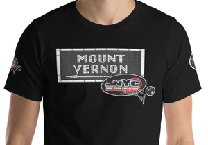 SHORT SLEEVE TEE SHIRT (uniSex) : MOUNT VERNON (updated classic)