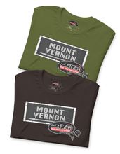 SHORT SLEEVE TEE SHIRT (uniSex) : MOUNT VERNON (updated classic)
