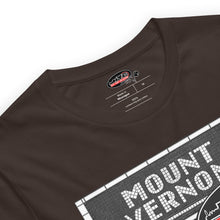 SHORT SLEEVE TEE SHIRT (uniSex) : MOUNT VERNON (updated classic)