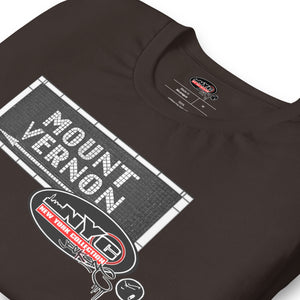 SHORT SLEEVE TEE SHIRT (uniSex) : MOUNT VERNON (updated classic)