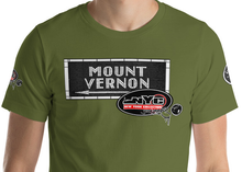 SHORT SLEEVE TEE SHIRT (uniSex) : MOUNT VERNON (updated classic)