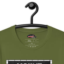 SHORT SLEEVE TEE SHIRT (uniSex) : MOUNT VERNON (updated classic)