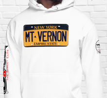HOODIE (uniSex): MT. VERNON -VanityPlate