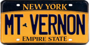 HOODIE (uniSex): MT. VERNON -VanityPlate