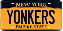 HOODIE (uniSex): YONKERS  -VanityPlate