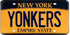 HOODIE (uniSex): YONKERS  -VanityPlate