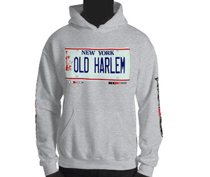 HOODIE (uniSex): OLD HARLEM -VanityPlate
