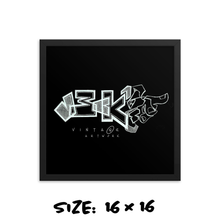 BLACKOUT -JECKONE -Framed photo paper poster