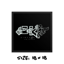 BLACKOUT -JECKONE -Framed photo paper poster