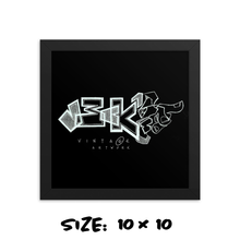 BLACKOUT -JECKONE -Framed photo paper poster