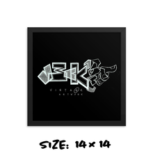 BLACKOUT -JECKONE -Framed photo paper poster
