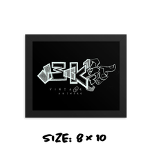 BLACKOUT -JECKONE -Framed photo paper poster