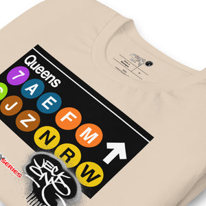 LONG SLEEVE TEE  (uniSex) : QUEENS -(2020 upgraded classic)