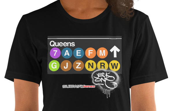 SHORT SLEEVE TEE  (uniSex) : QUEENS -(classic)