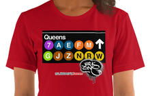 SHORT SLEEVE TEE  (uniSex) : QUEENS -(classic)